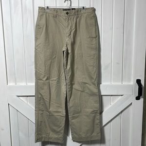 Eddie Bauer FLANNEL Lined Khakis 32x32